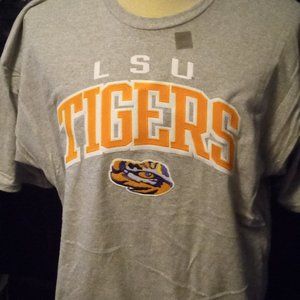 LSU TIIGERS Short Sleeve ATHLETIC WEAR Tee (New With Tags)